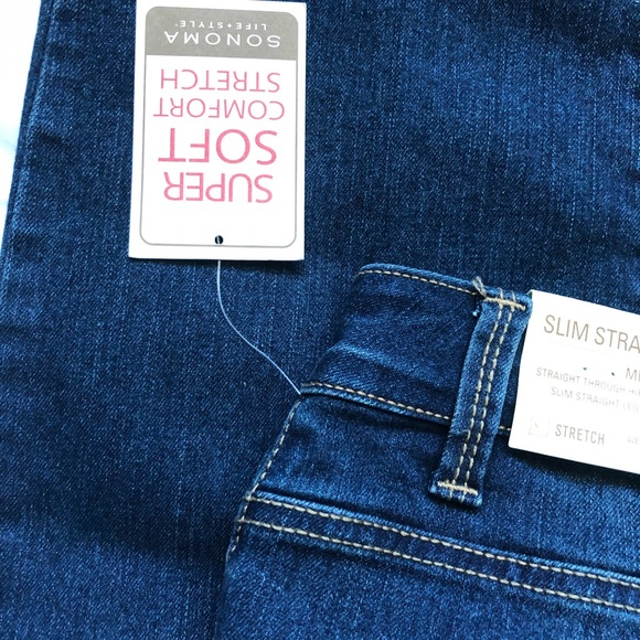 NWT Sonoma Stretch jeans Size 16WS - Picture 6 of 8